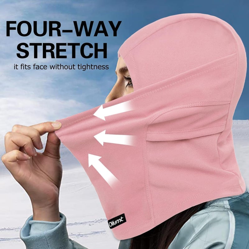 Oliumt Balaclava Ski Mask, Warm, Breathable & Lightweight, Full Coverage Fleece Winter Face Mask for Men & Women - Image 5